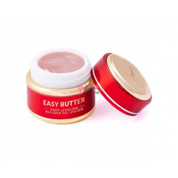 Gel UV Slowianka de constructie și camuflaj, autonivelant Easy Butter, 30 gr